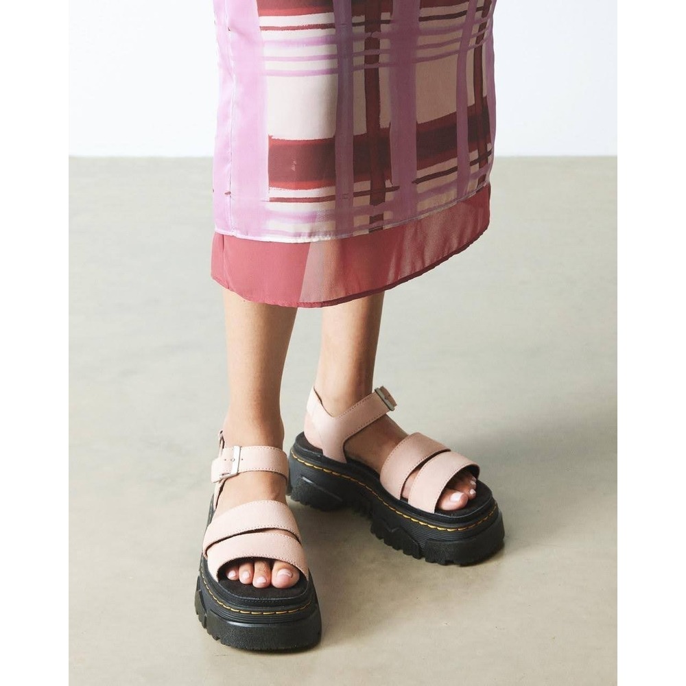 Womens Sz 8 Dr. Marten Slingback Sandals Mattison Platform Powder Pink 41661650